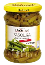 Unamel Fasolka konserwowa zielona